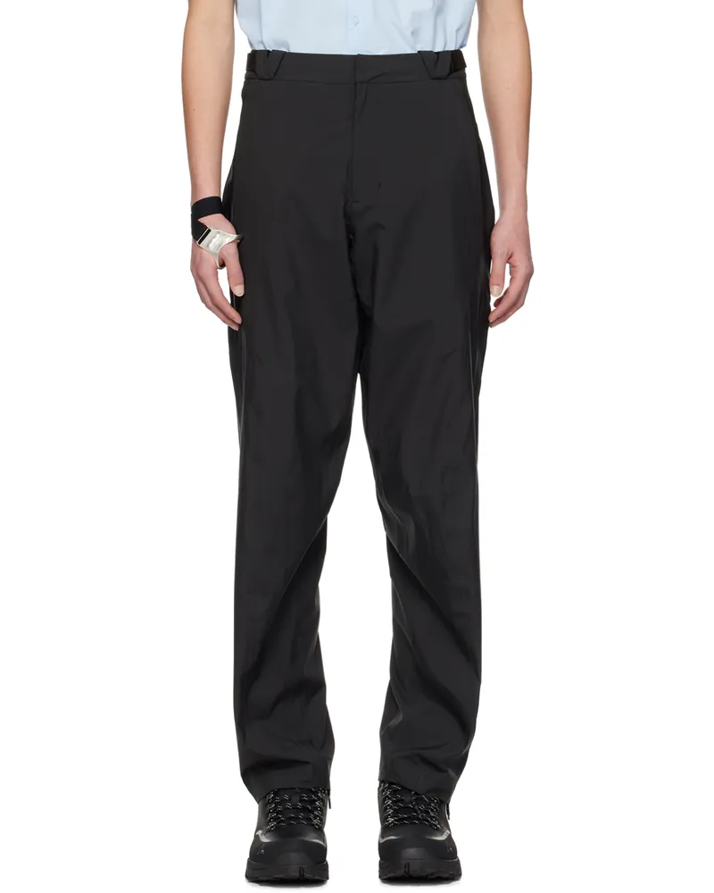 Hyein Seo Black Shell Trousers Black
