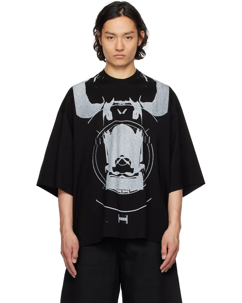 Julius Black Anima Over T-shirt Black