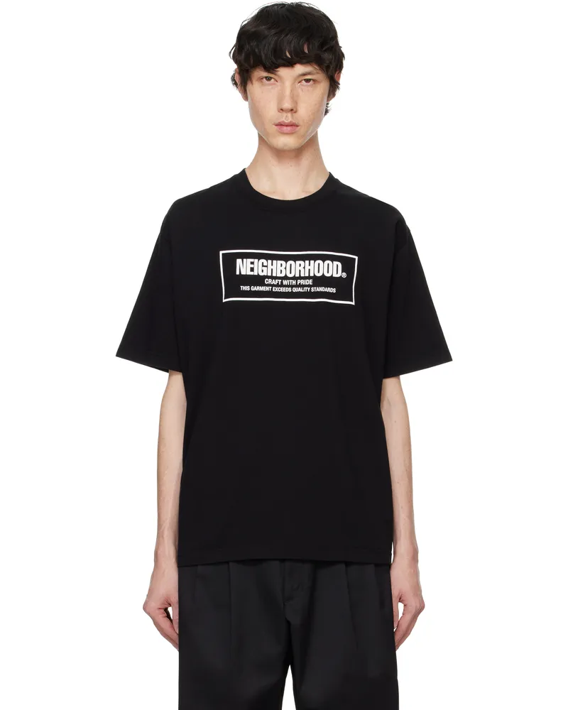 Neighborhood Black NH SS-1 T-shirt Black