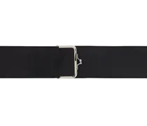 Black Single Clasp Belt