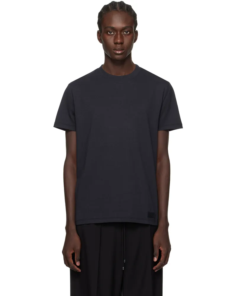 Valentino Garavani Navy Patch T-Shirt Navy