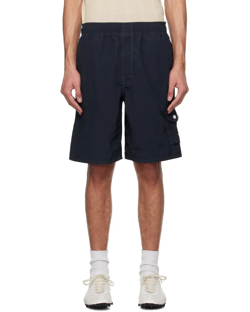 nanamica Navy Deck Shorts Navy
