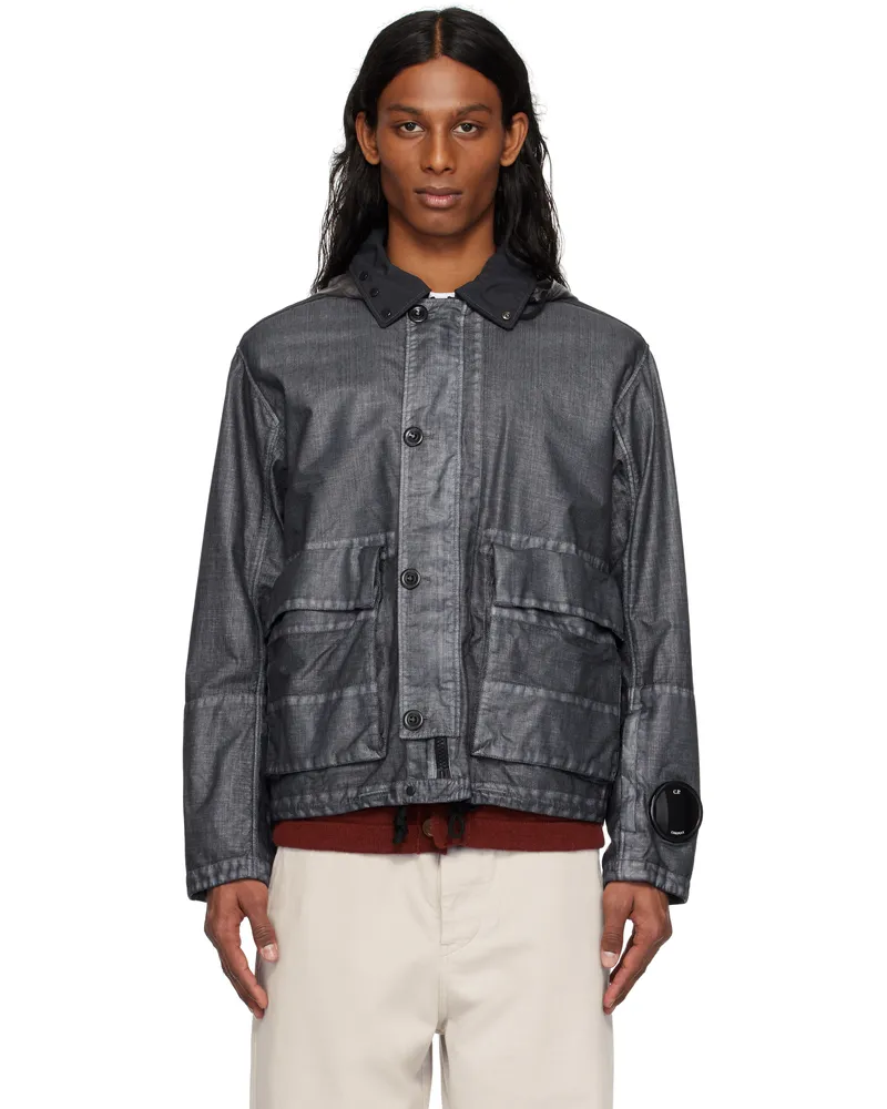 C.P. Company Gray Rafia Mille Jacket 935