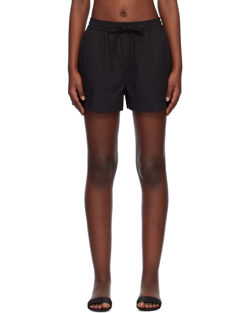 Matteau Black Relaxed Shorts Black