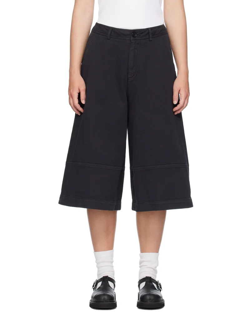 YMC Black Ezy Trousers 01-black