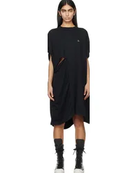 Vivienne Westwood Black Sleeveless Dolly Midi Dress Nblack