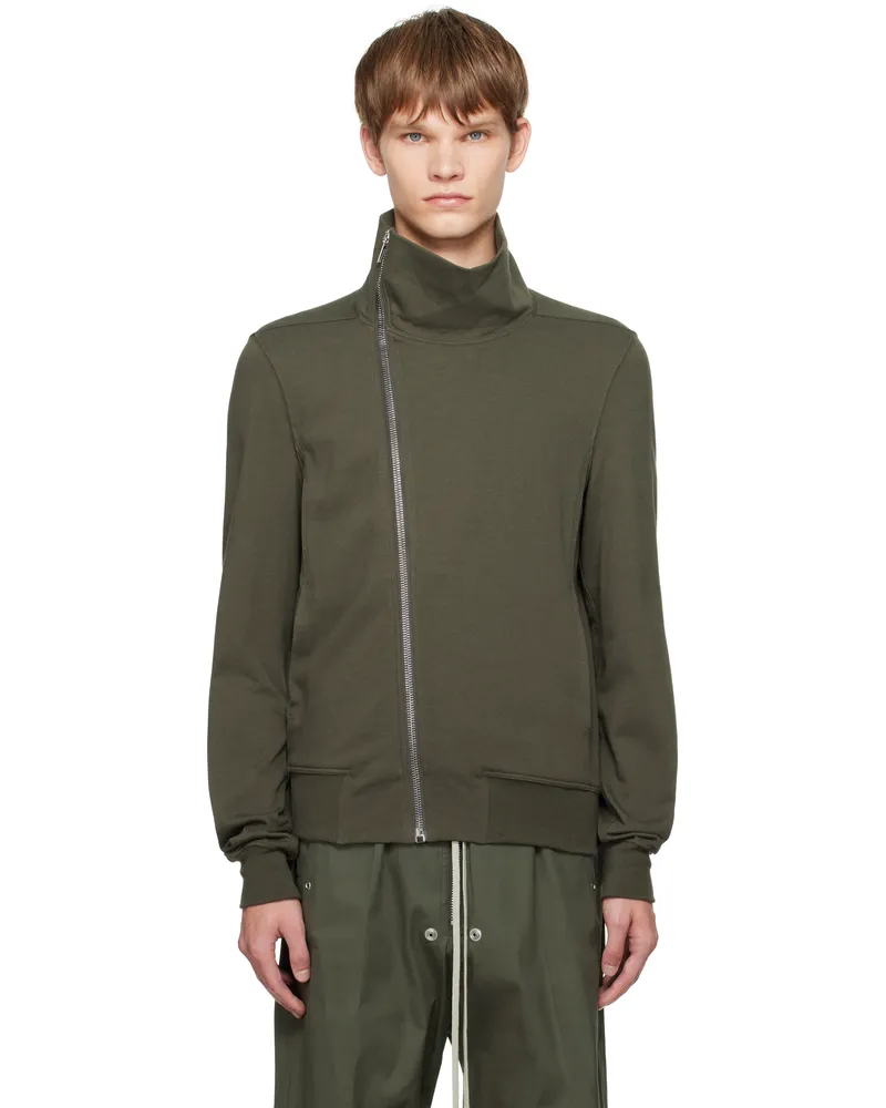 Rick Owens Khaki Concordians Bauhaus Jogger Track Jacket 25