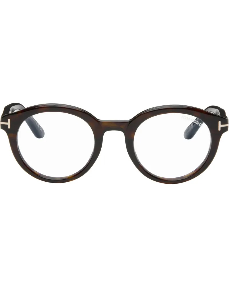 Tom Ford Brown FT6061-B Blue Light Glasses 052