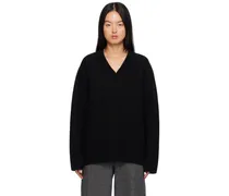 Black Boiled Sweater