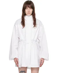 WARDROBE.NYC White Resort Parka Jacket White