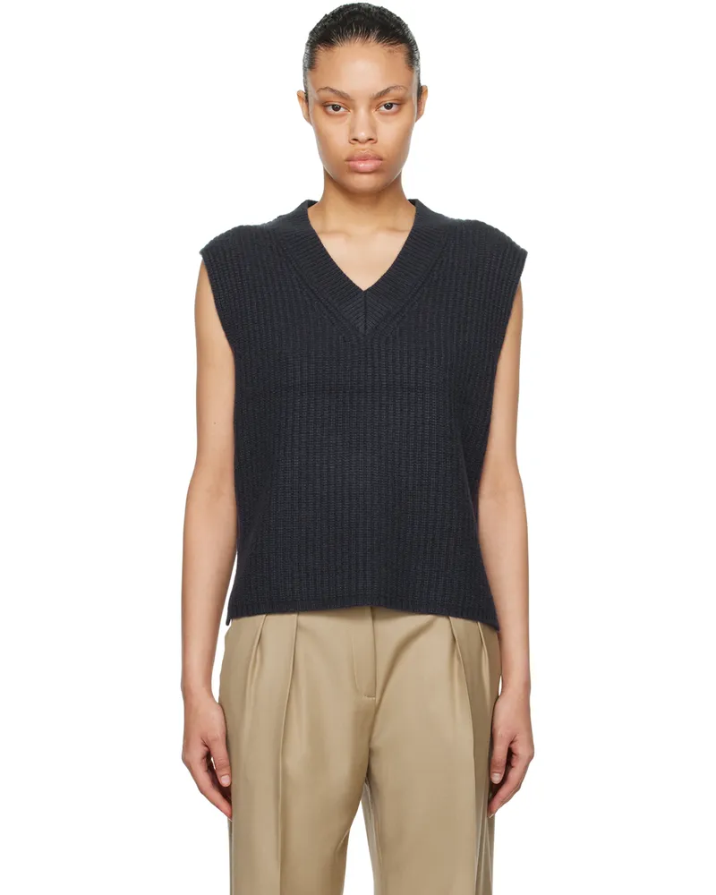 arch4 Gray Amelia Cashmere Vest Gravity