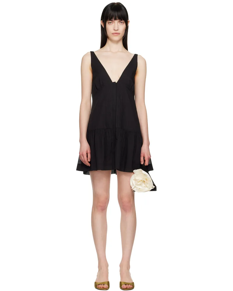 bec & bridge Black Franka Minidress Black