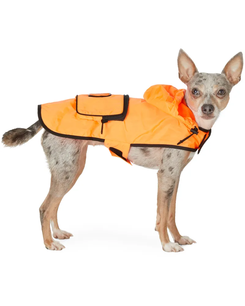 Moncler Orange Poldo Dog Couture Edition Mondog Cloak Jacket 32k