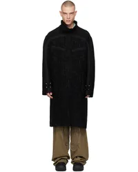 KIKO KOSTADINOV Black Margutta Overcoat Dusky