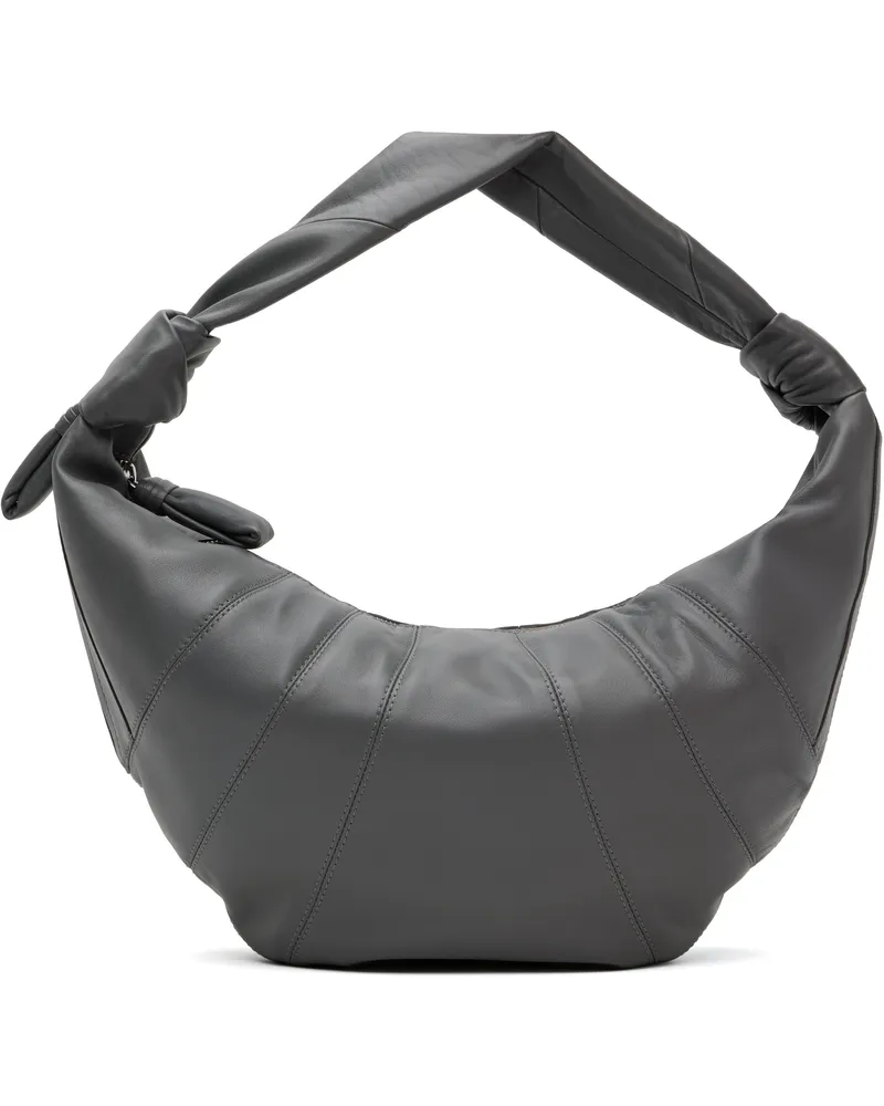 Christophe Lemaire Gray Fortune Croissant Bag Bk345