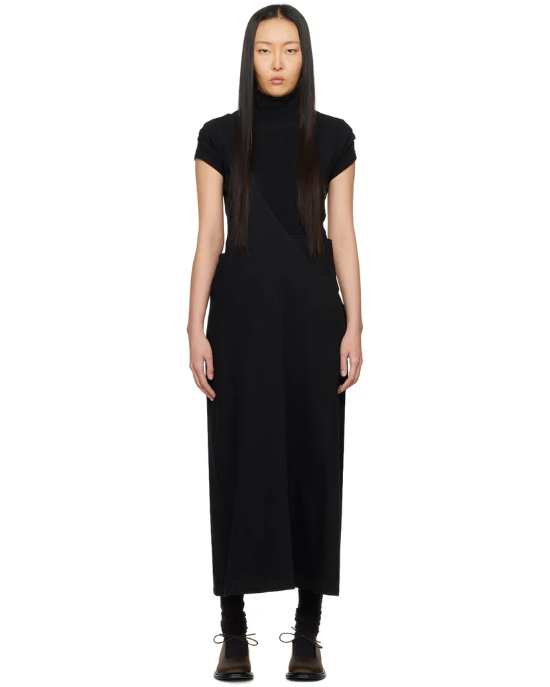 Yohji Yamamoto Black Jumper Maxi Skirt 2