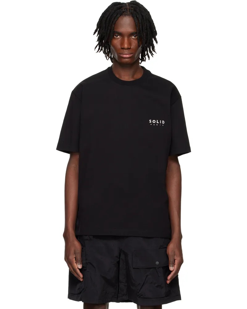 SOLID HOMME Black 'Paris' T-shirt 635b