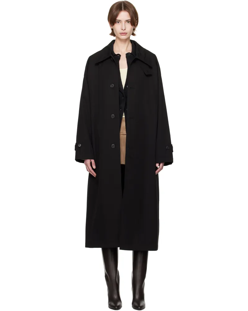 Mfpen Black Venture Trench Coat Black