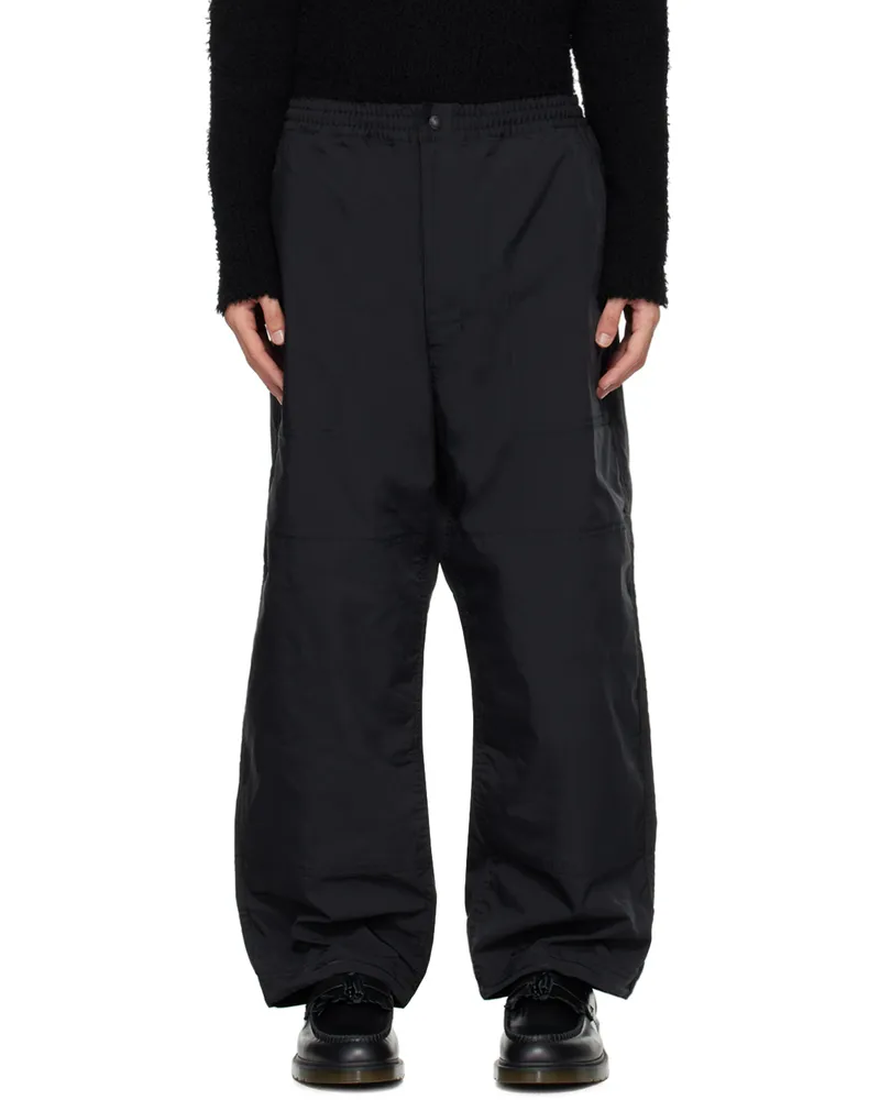 Comme des Garçons Black Drawstring Trousers 1