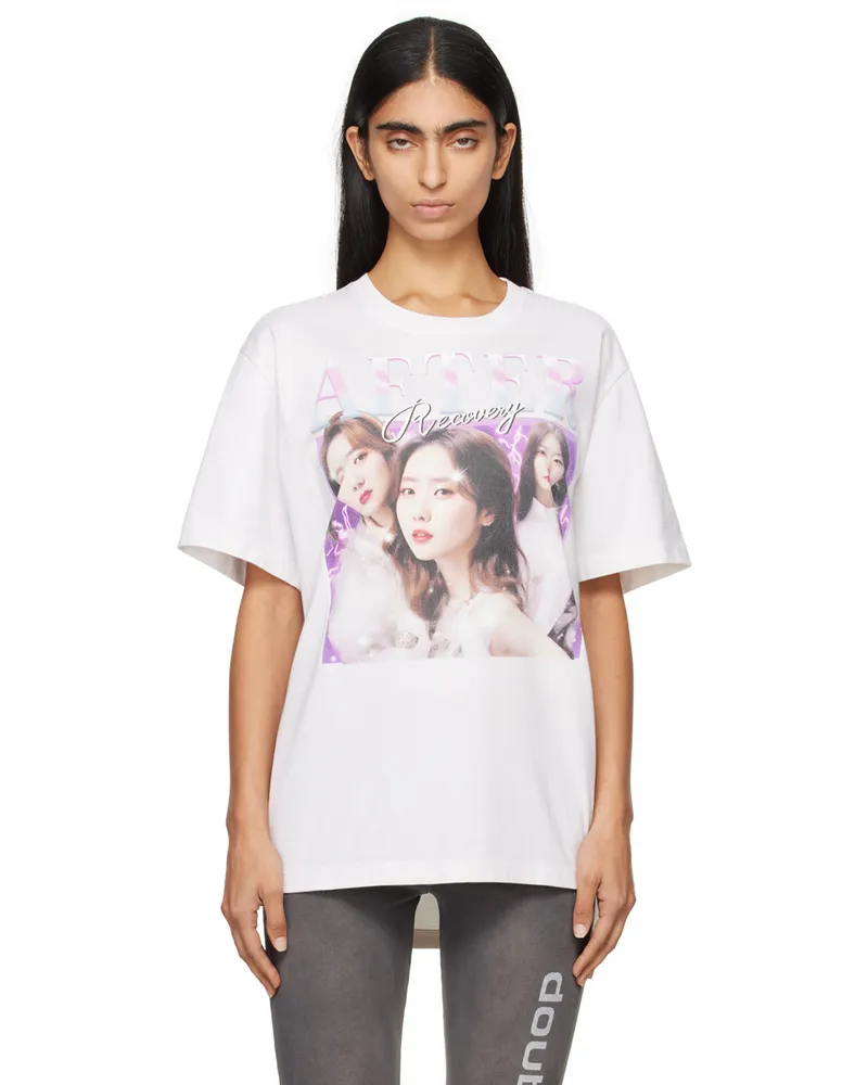 Doublet White Before After Idol T-shirt White