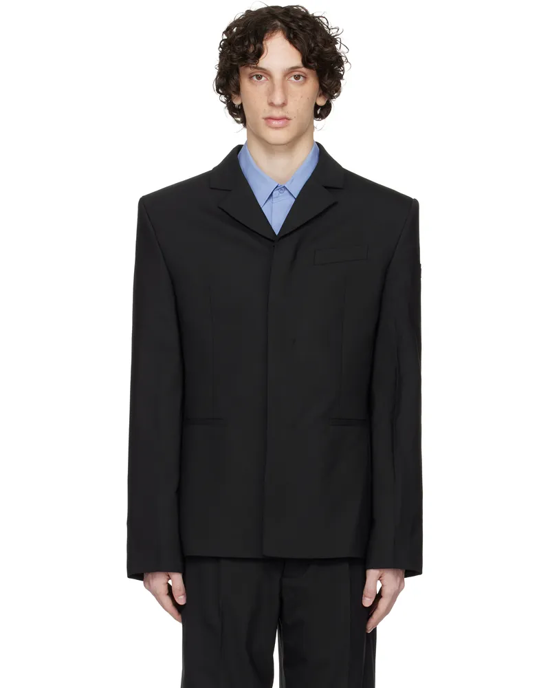 032c Black '032c Office Attire' Suit Blazer Black