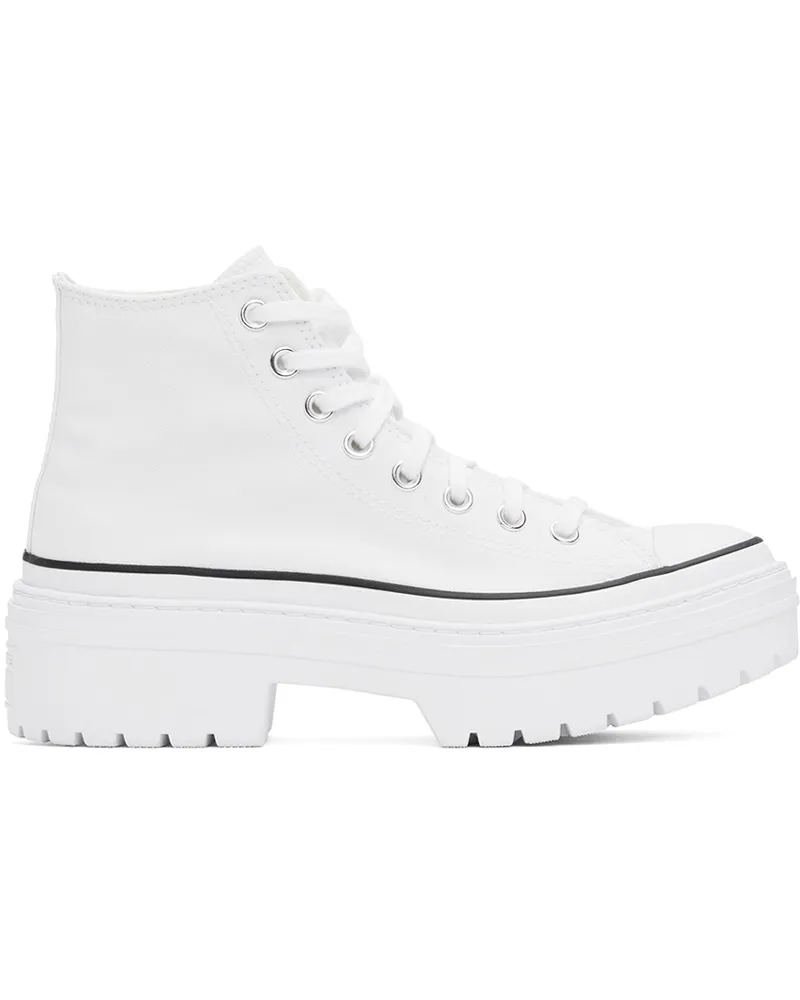 Converse White Chuck Taylor All Star Lugged Platform Sneakers White