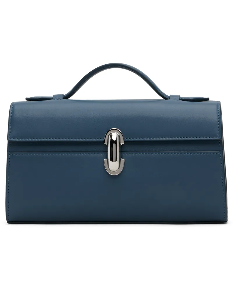 SAVETTE Blue Symmetry Pochette Bag 421