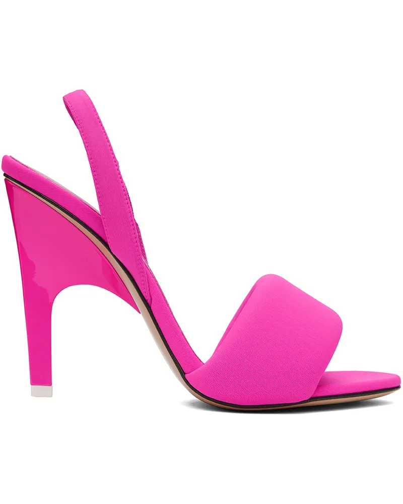 ATTICO Pink Rem Heeled Sandals 008