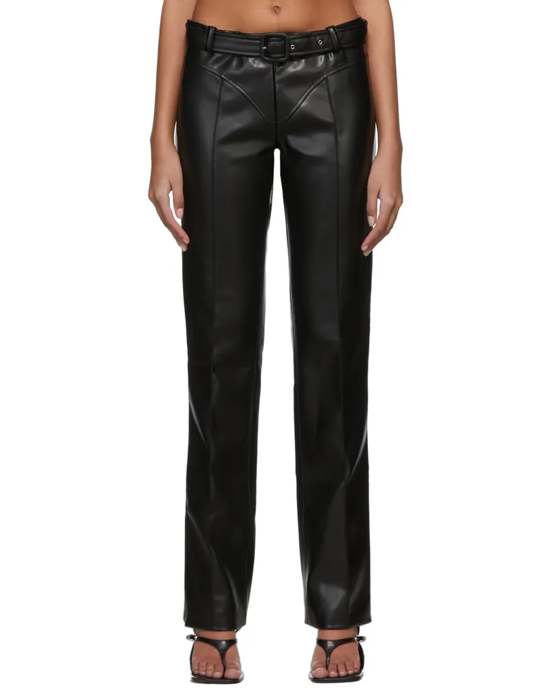 Lado Bokuchava SSENSE Exclusive Black Iggy Trousers Black