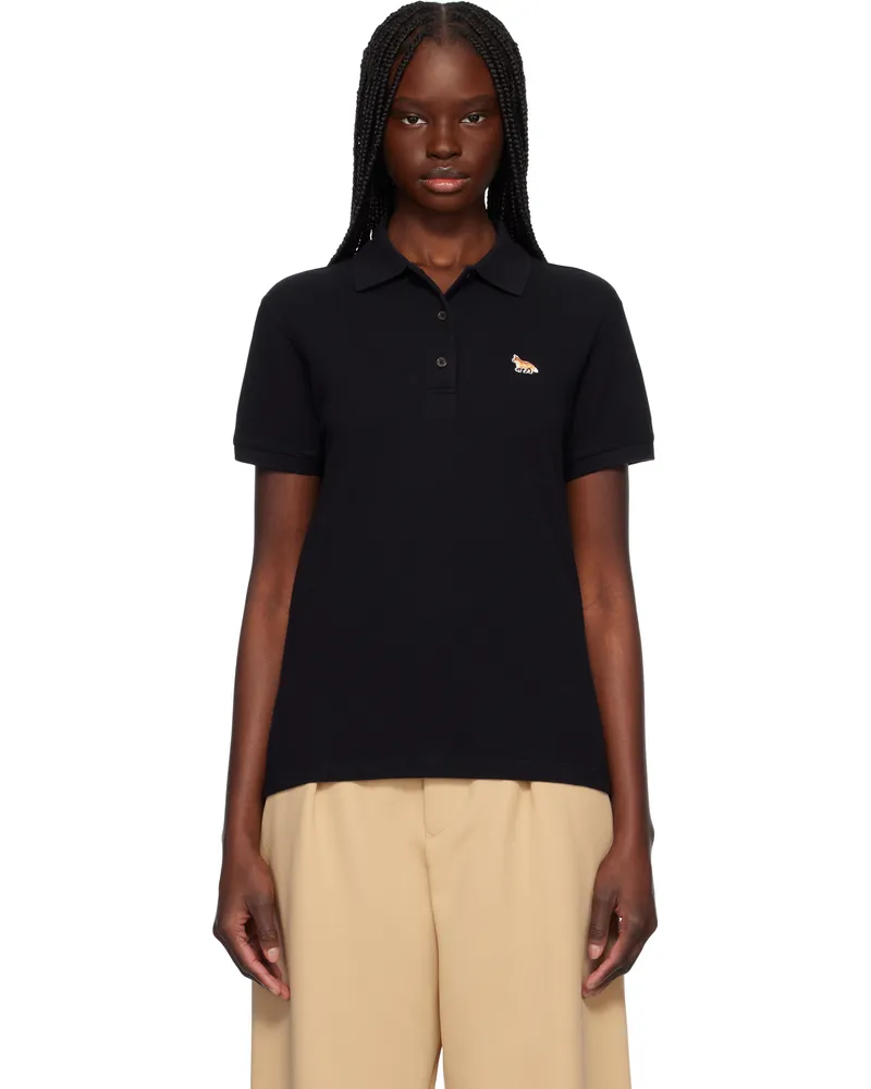 Kitsuné Black Baby Fox Patch Regular Polo P199