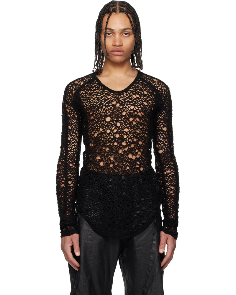 Julius Black Coilmon Sweater Black