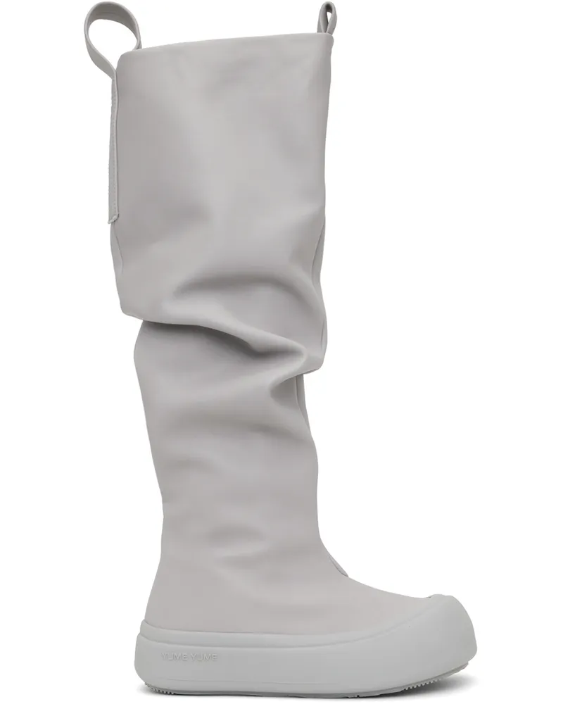 YUME YUME Gray Fisherman Boots Grey