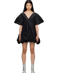 Kika Vargas Black Gama Minidress Black