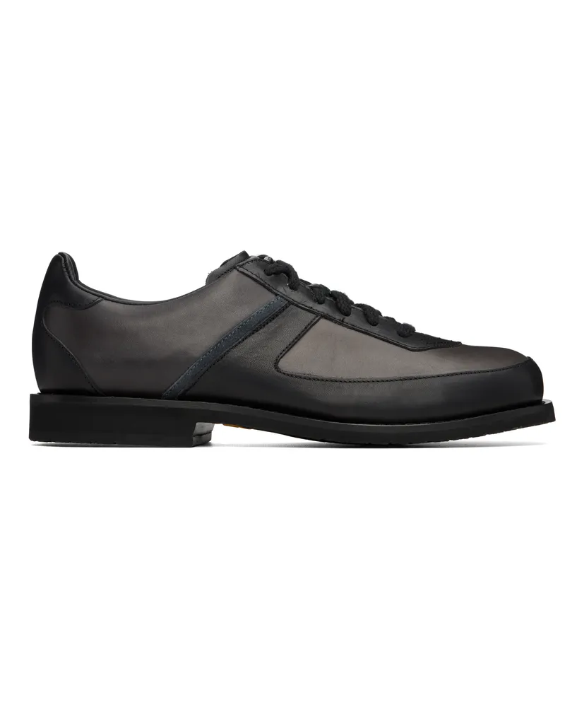 Our Legacy Brown & Black Ten Pin Sneakers Phantom