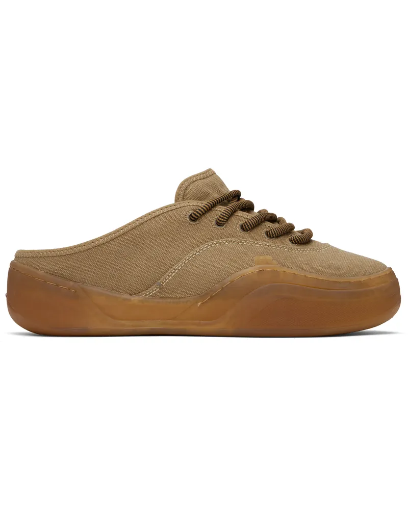 ERL Beige Camino Mule Sneakers Mud