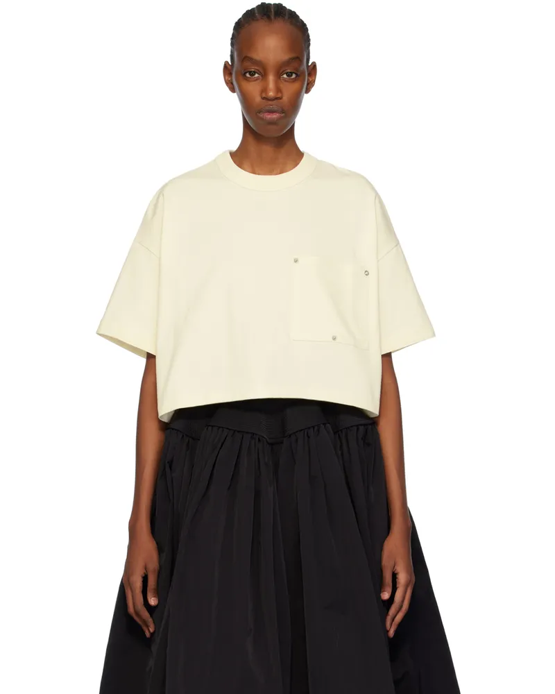 Bottega Veneta Off-White Heavy T-Shirt 9071