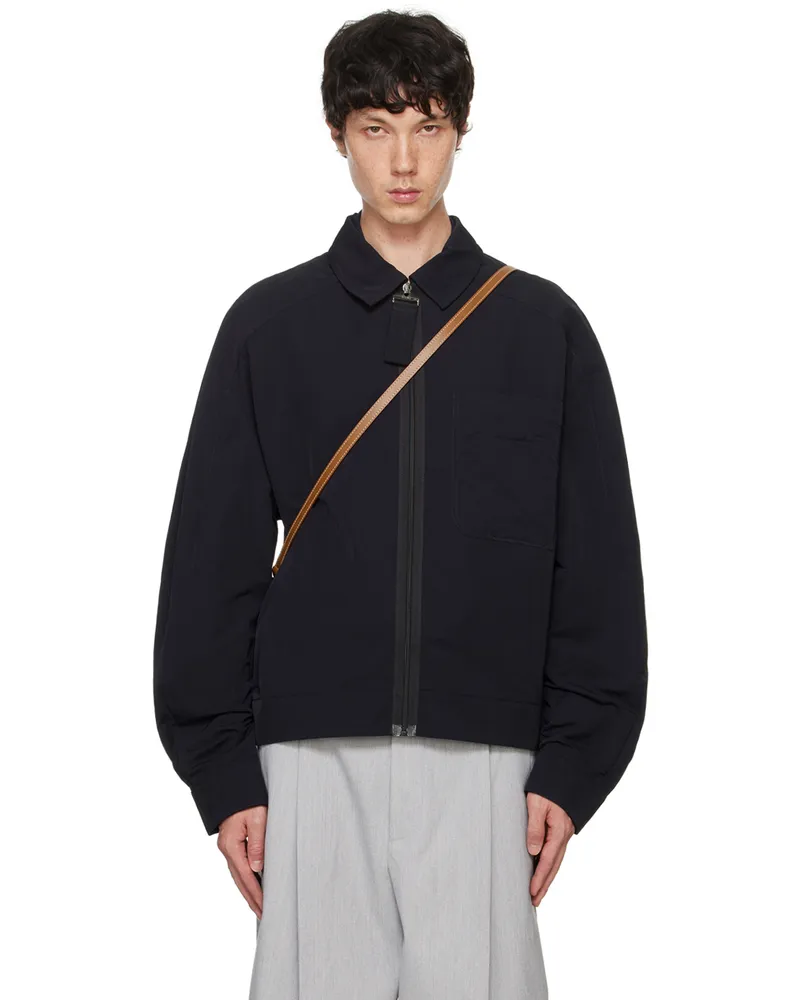 Jacquemus Black Les Classiques 'Le blouson Linu' Jacket Black