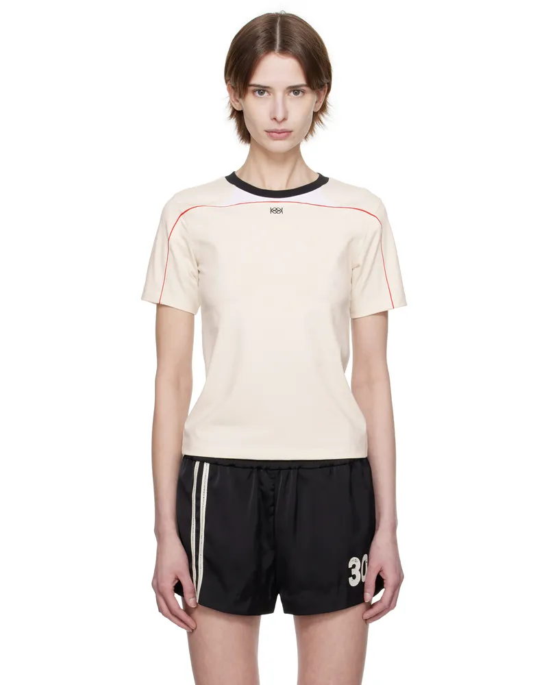 Kijun Off-White Cycle Half Sleeve T-shirt Light