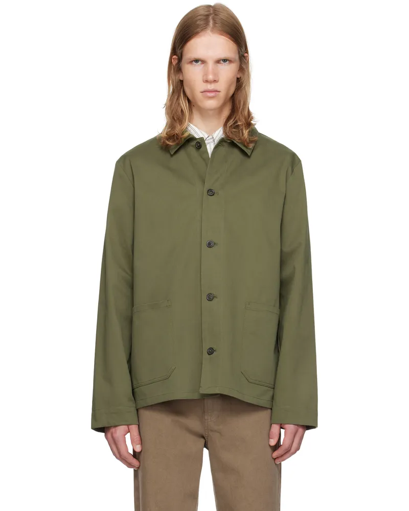 A.P.C. Khaki Kerlouan Jacket Jac