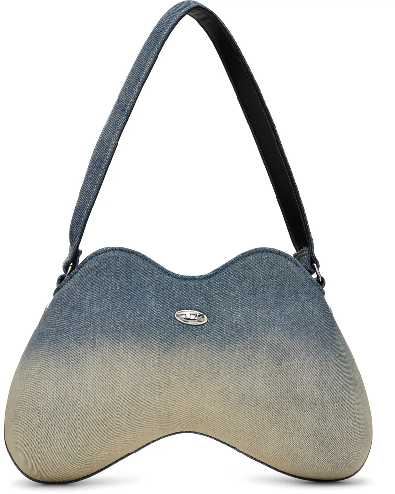 Diesel Blue Double-D Shoulder Bag H9749