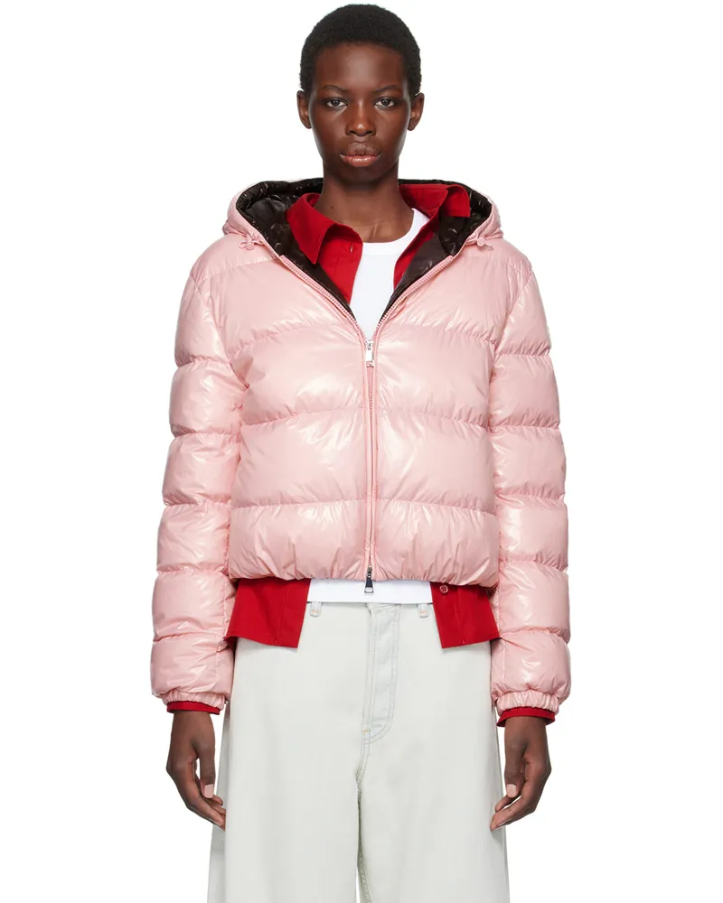 Moncler Pink Bayard Down Jacket 523