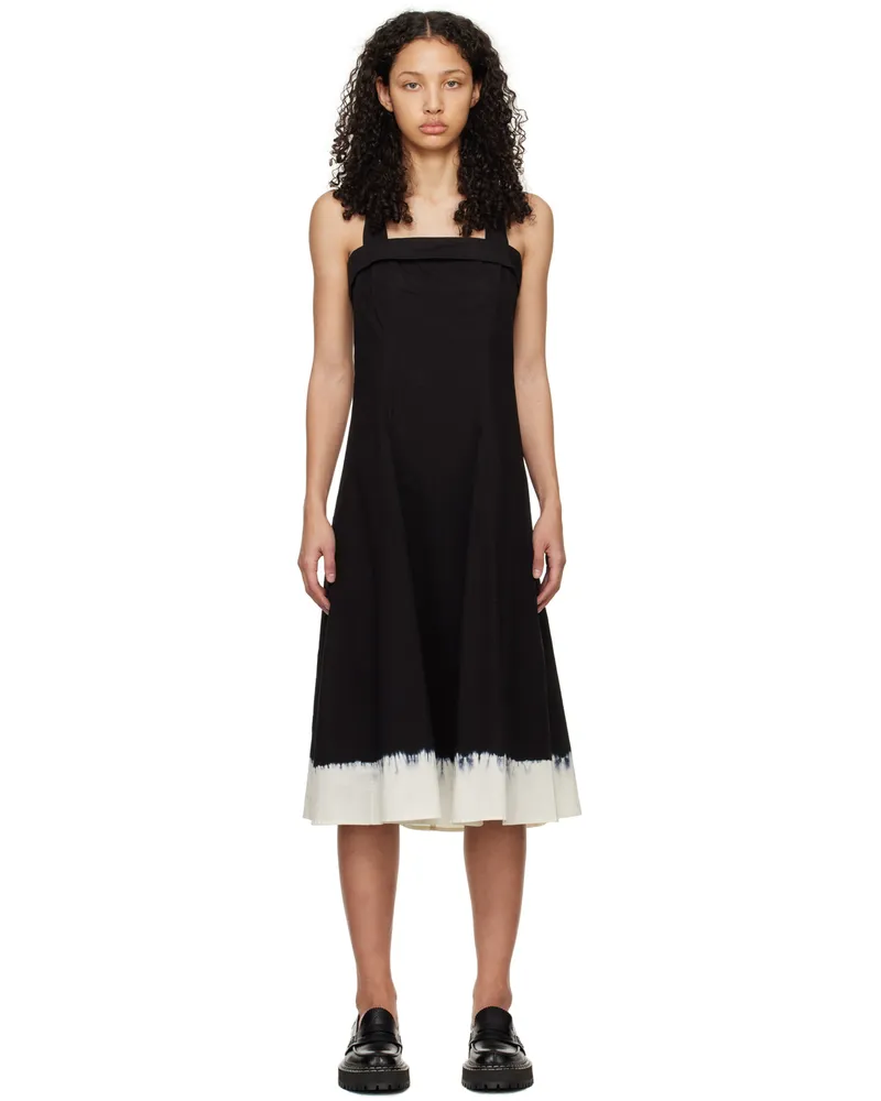 Proenza Schouler Black Proenza Schouler White Label Edie Midi Dress 060