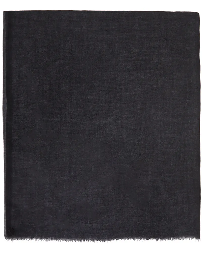 The Row SSENSE Exclusive Black & White Cashmere Scarf Black