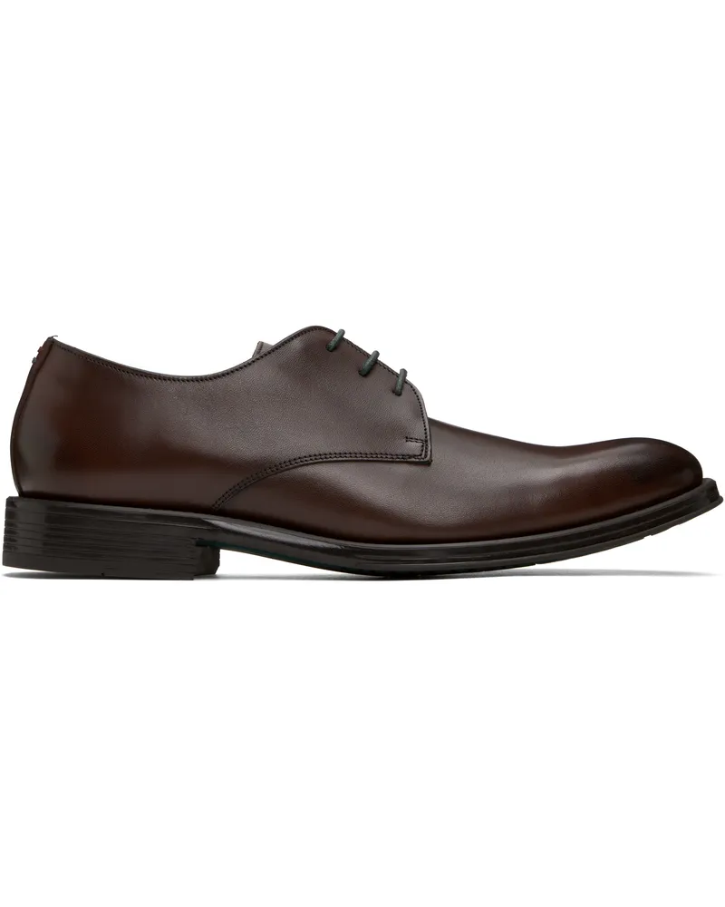 Paul Smith Brown Leather George Derbys 69