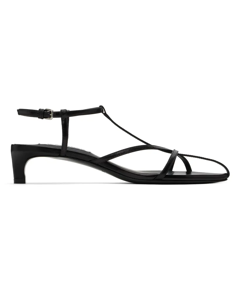 Jil Sander Black High Heeled Sandals 001