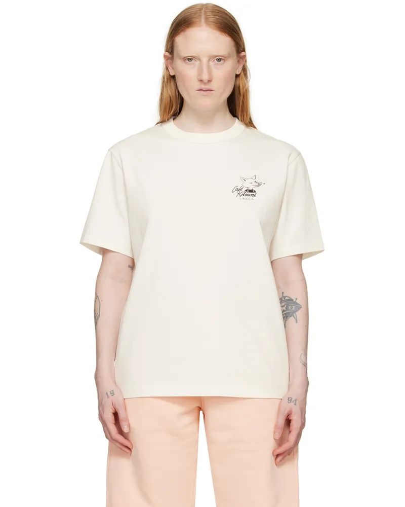 Kitsuné Off White Fox Relax T-Shirt P709