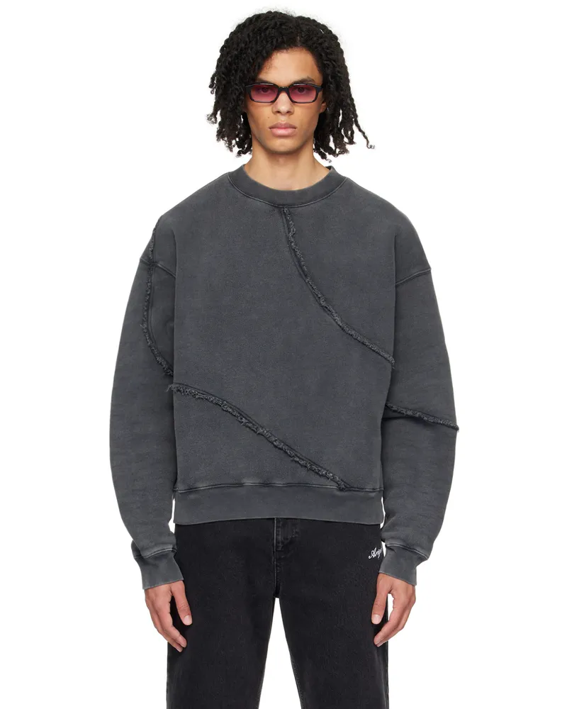 Axel Arigato Gray Hyde Sweatshirt Black