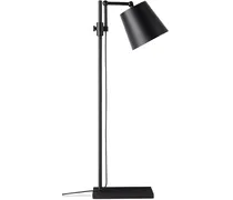 Black Steel Lab Table Lamp