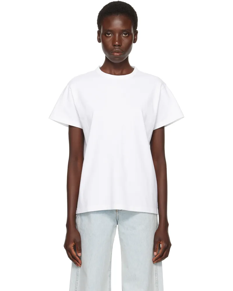 KHAITE White Maeve T-shirt 100
