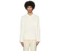 Off-White Oversized Long Sleeve Polo